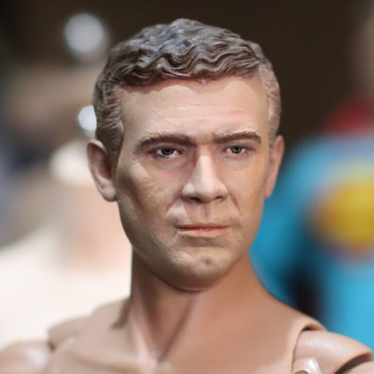 William Sylvester 1/6 Head Sculpt as Dr. Heywood Floyd from 2001: A Space Odyssey for One Sixth Scale 12" Action Figure